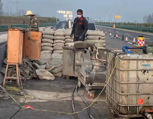 海盐高速公路高压注浆